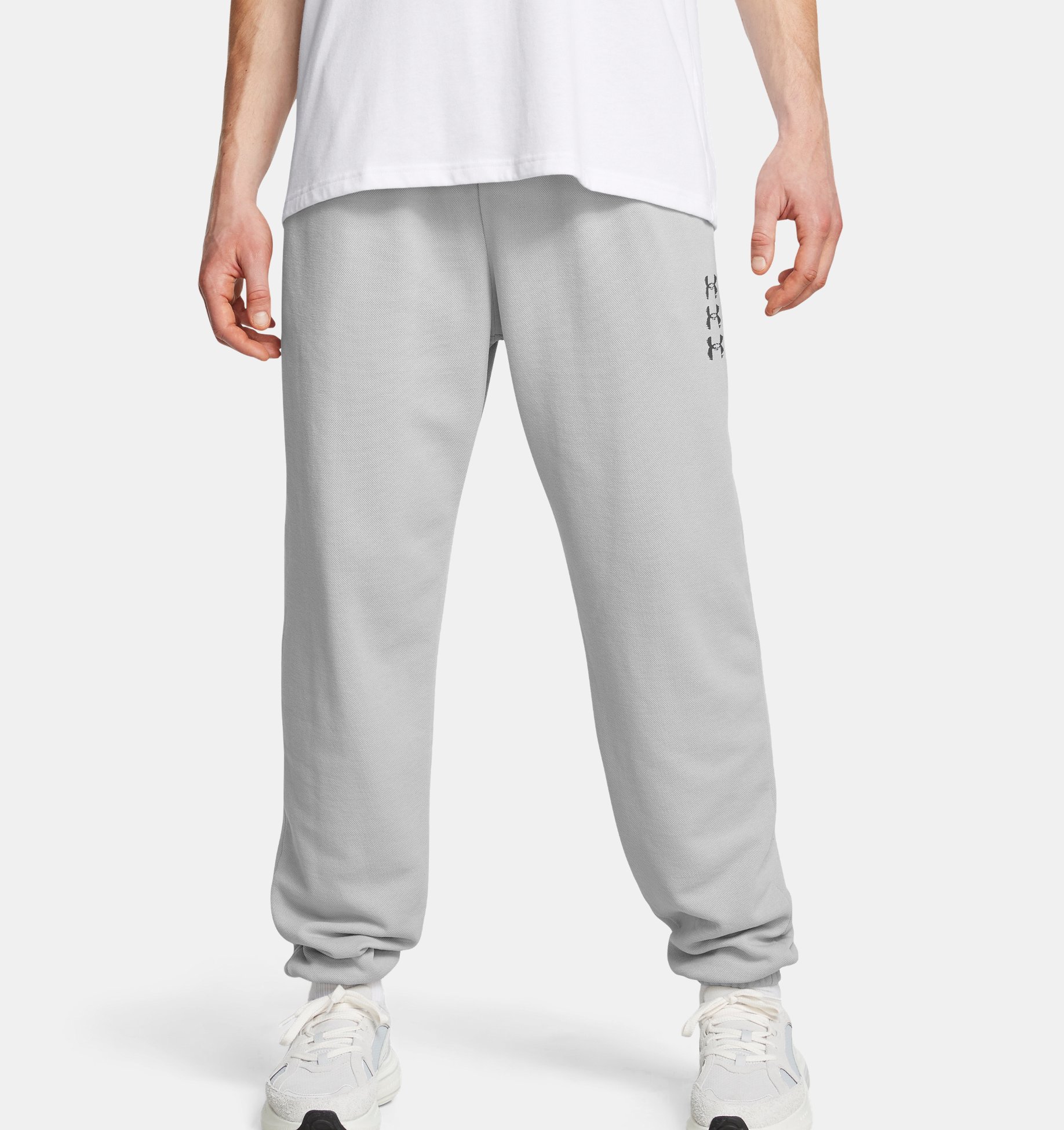 Men's UA Rival Fleece Textured Sliced 'N Diced Pants | Under Men's UA Rival Fleece Textured Sliced 'N Diced Pants | Under